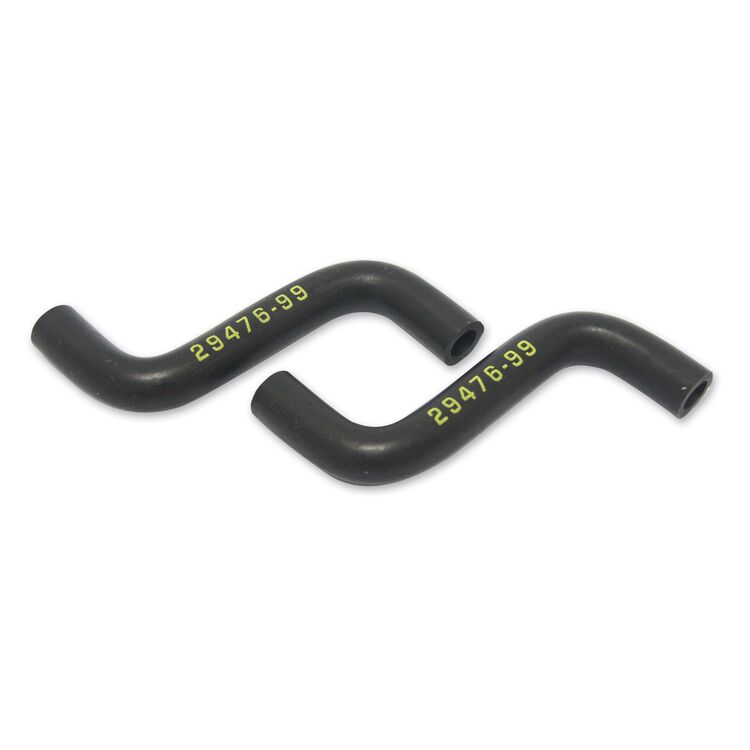 Milwaukee Twins Rubber Air Cleaner Breather Tube For Harley Twin Cam 1999-2017