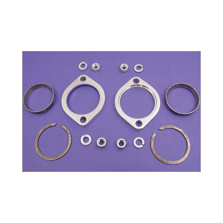 J&P Cycles Exhaust Flange Kit For Harley 1984-2026
