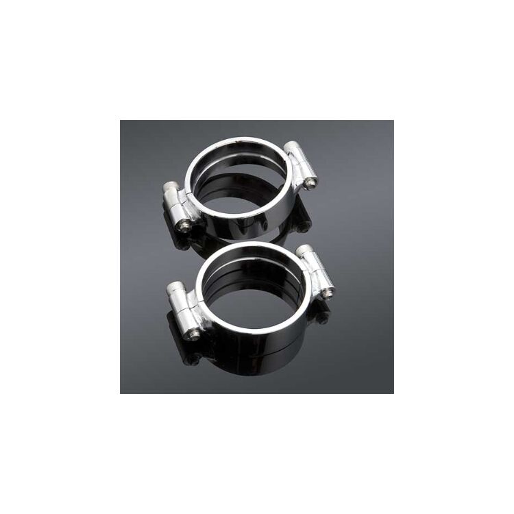J&P Cycles Heavy Duty Intake Clamps For Harley FL FX XL 1955-1977