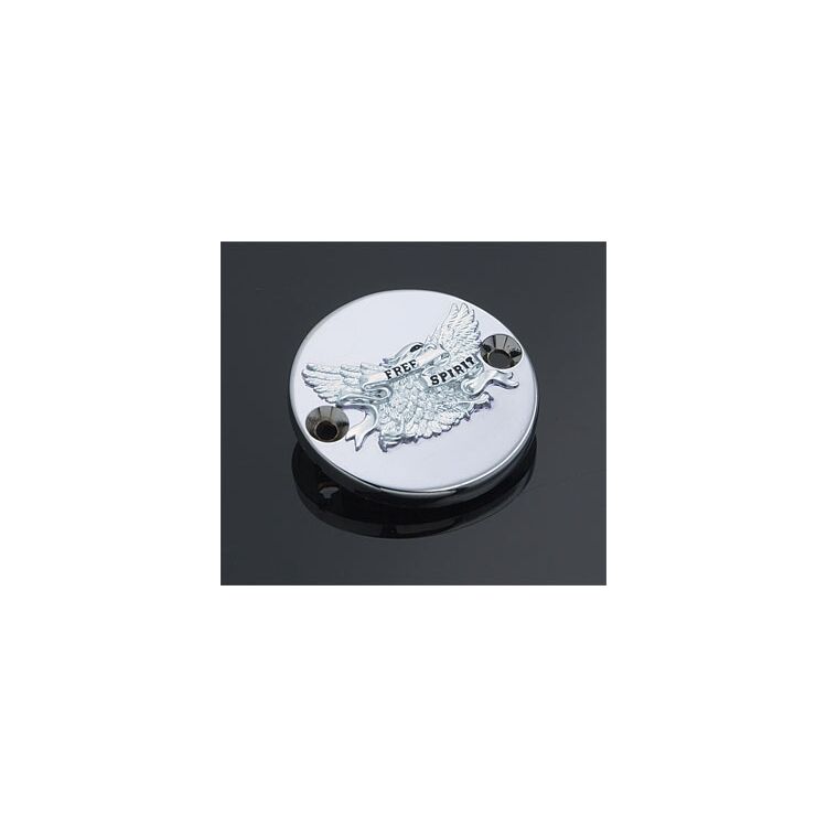 J&P Cycles Free Spirit Front Master Cylinder Cover Honda Kawasaki Yamaha