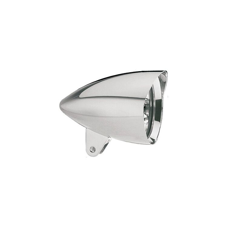 Headwinds 4-1/2" Chrome Concours Rocket Headlight Housing