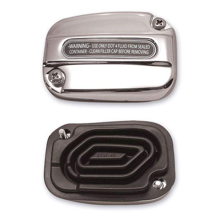 Milwaukee Twins OEM-Style Front Brake Master Cylinder Cover For Harley 2006-2025