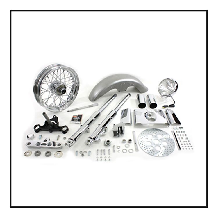 V-Twin Mfg. Fat Kid Style Front End For Harley FL Softail 1986-1999