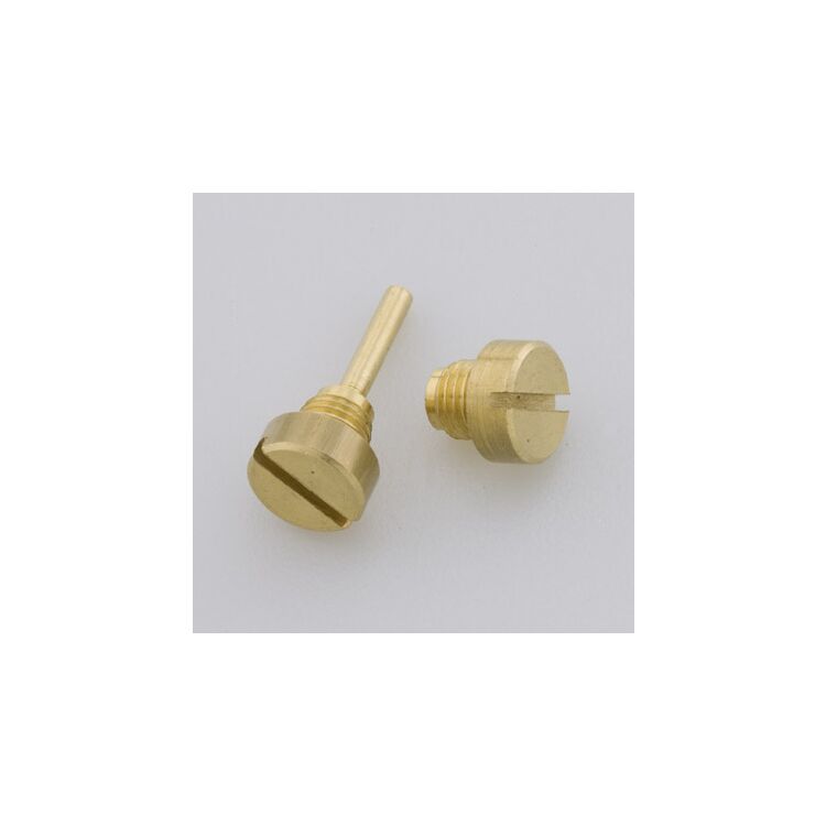 V-Twin Mfg. Linkert Float Pivot Pin With Cap For Harley 1941-1965