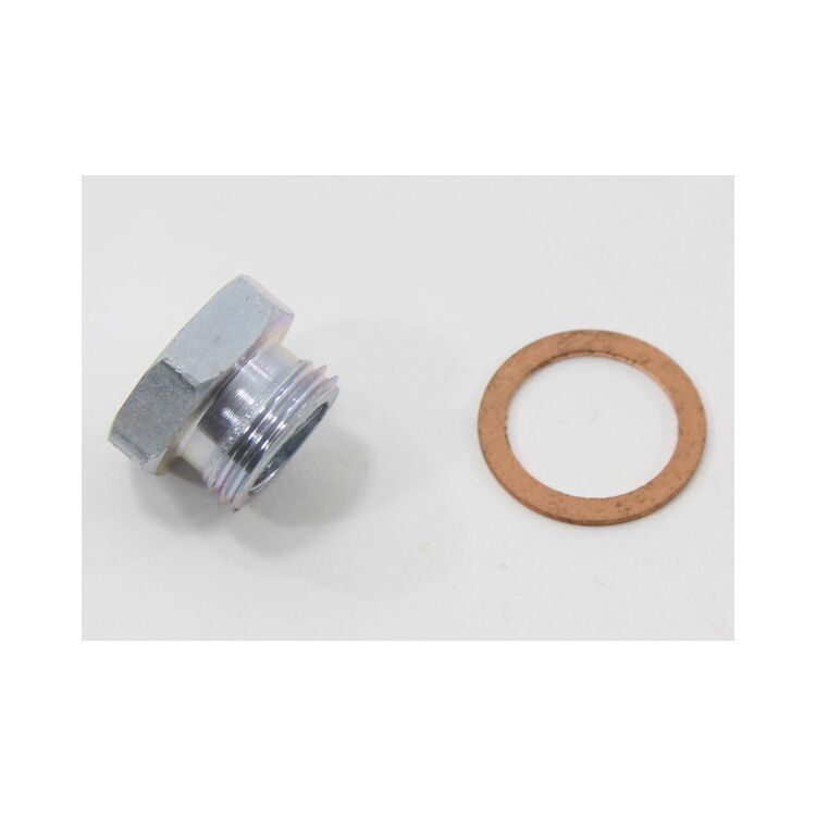 V-Twin Mfg. Linkert Float Bowl Cap For Harley FL 1941-1965