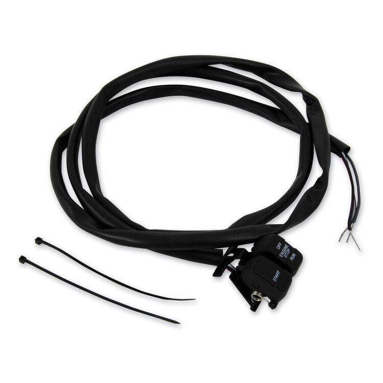 V-Twin Mfg. Engine Start Stop Switch For Harley 1996-2013