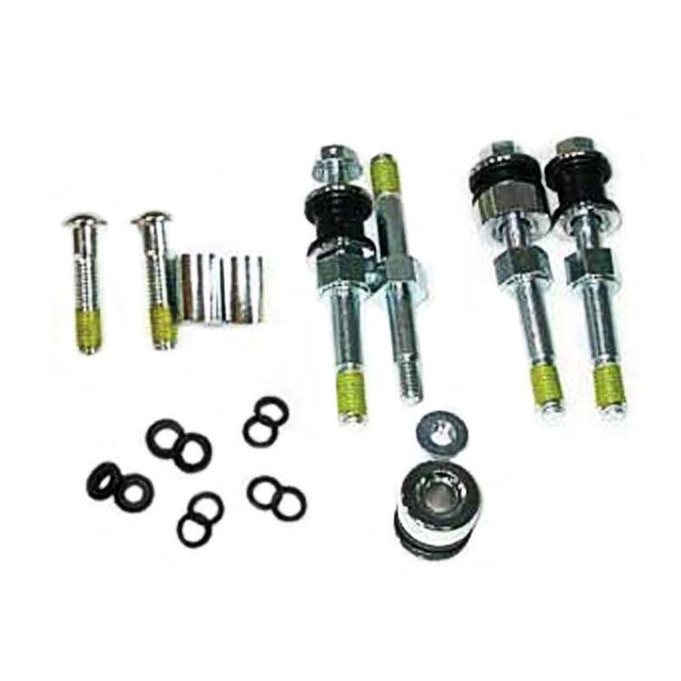 V-Twin Mfg. Detachable Side Plate Docking Hardware Kit For Harley Softail FLSTC 2003-2017