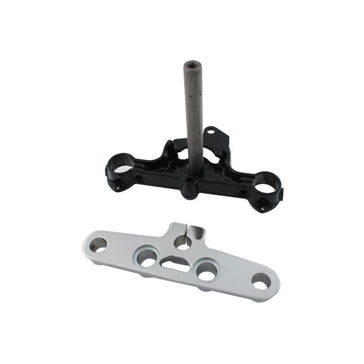 V-Twin Mfg. Triple Tree Set For Harley FL Softail 1986-1999