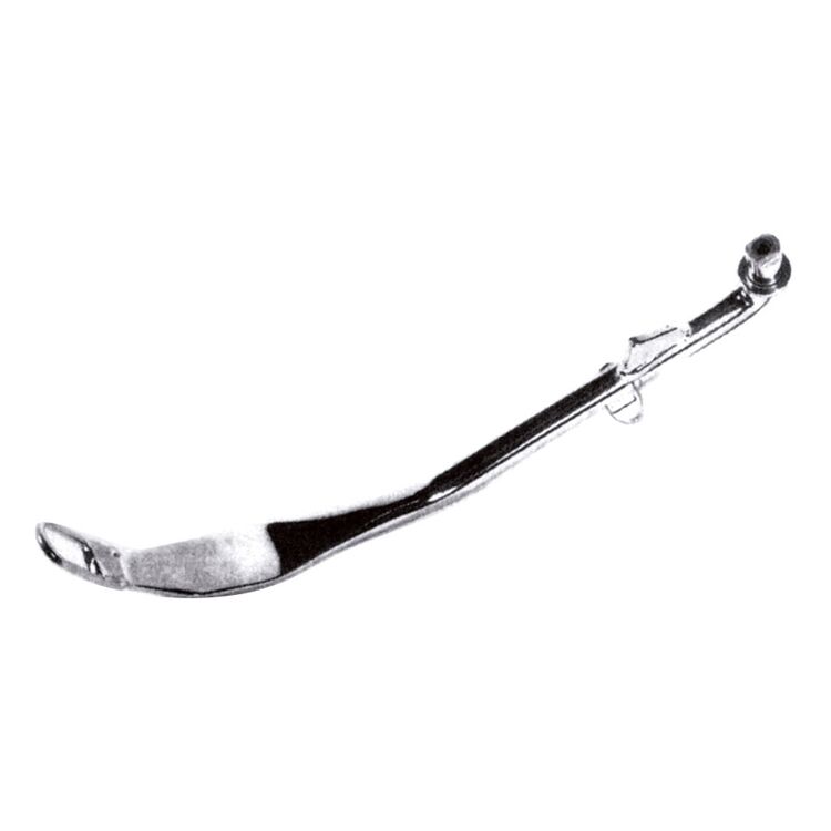 V-Twin Mfg. Chrome Jiffy Stand For Harley FXD 1991-2005