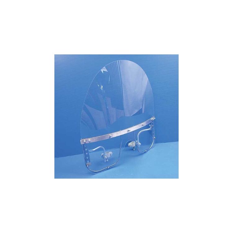 V-Twin Mfg. Spring Fork Windshield Kit For Harley FL EL UL WL G 1936-1957