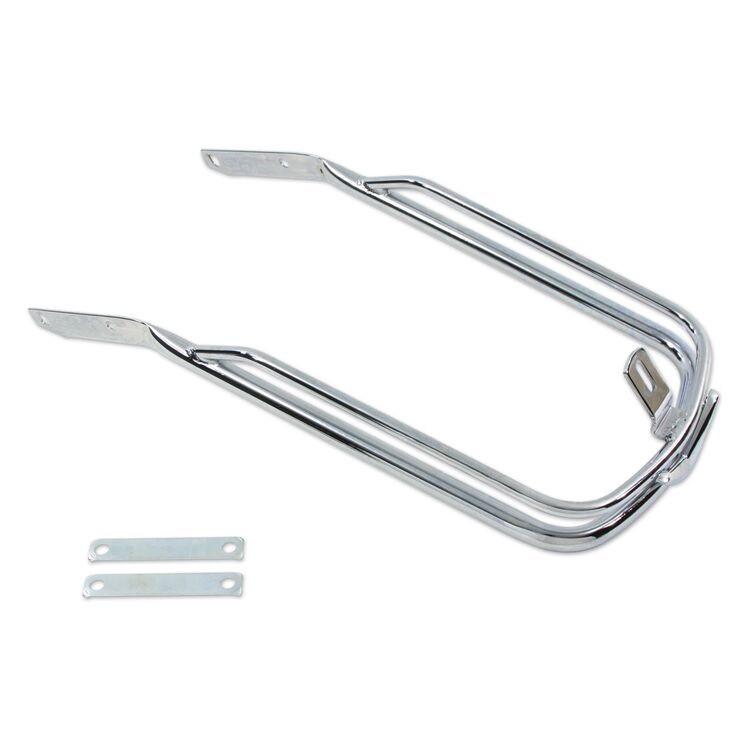 V-Twin Mfg. Front Chrome V-Design Fender Trim Rail For Harley Touring 1980-2013