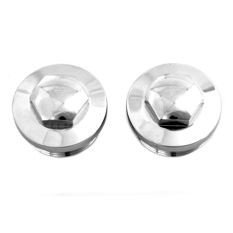 V-Twin Mfg. Inspection Cover Set For Harley Sportster 1986-1990