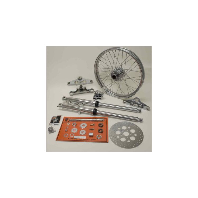 V-Twin Mfg. Single Disc Front End Assembly For Harley FXR 1982-1994