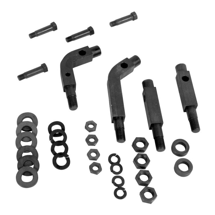 V-Twin Mfg. Replica Floorboard Mount Bracket Kit For Harley FL EL 1936-1954