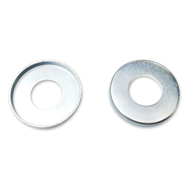 V-Twin Mfg. Swingarm Pivot Bolt Dust Covers For Harley Sportster 1982-1999