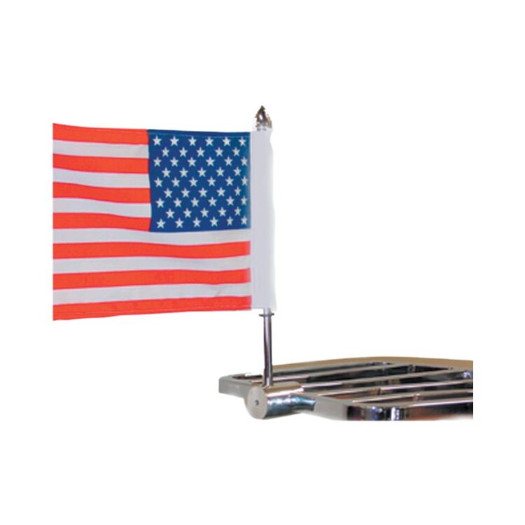 Pro Pad Square Rack Flag Mount With 6" x 9" American Flag