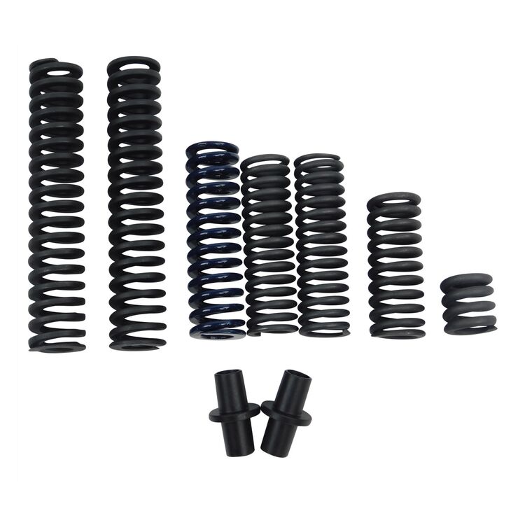 V-Twin Mfg. Heavy Duty Seat Post Spring Set For Harley 1936-1980