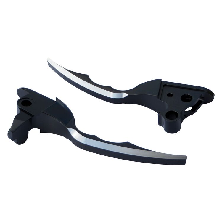 Pro-One Billet Blade Levers For Harley Touring With Cable Clutch 2008-2016