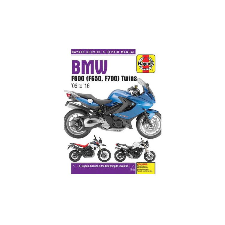 Haynes Manuals BMW F650 / F700 / F800 2007-2018 Repair Manual