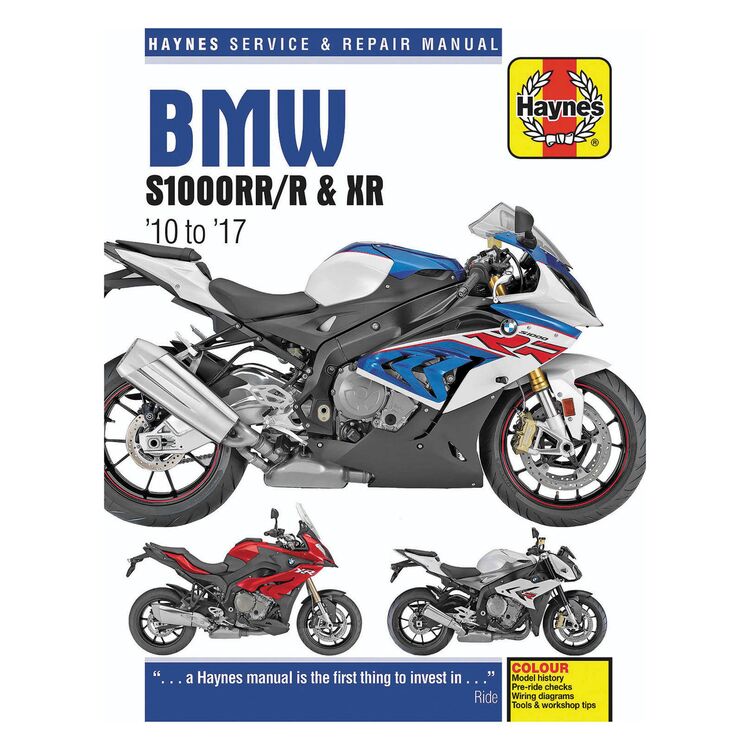 Haynes Manuals BMW S1000RR / R / XR 2009-2019 Repair Manual