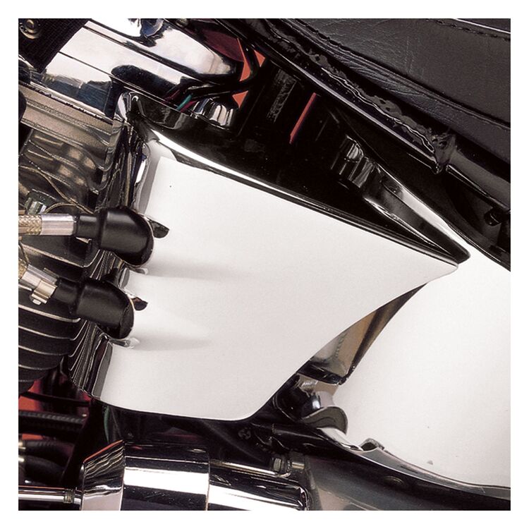 V-Twin Mfg. Chrome Antique-Style Coil Cover For Harley Big Twin 1965-1999