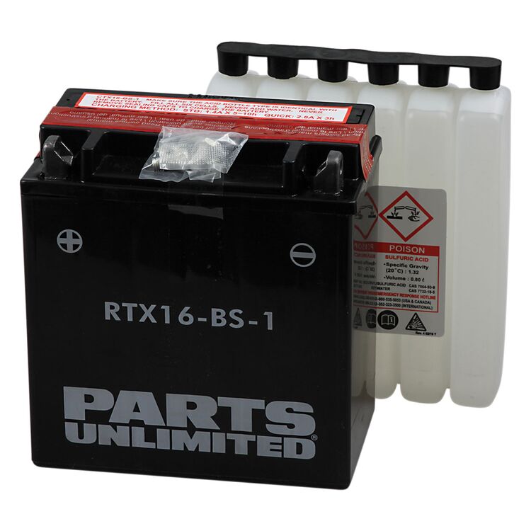 Parts Unlimited Standard AGM Battery Suzuki Boulevard / Intruder 1987-2009