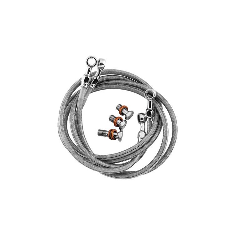 Goodridge Steel Rear Brake Line Kit Kawasaki Vulcan 1700 2009-2014