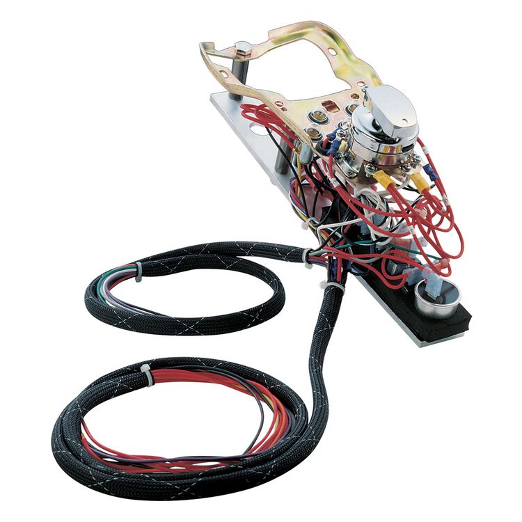 Pro-One Dash Wiring Harness Kit For Split Tank For Harley Big Twins 1984-1999