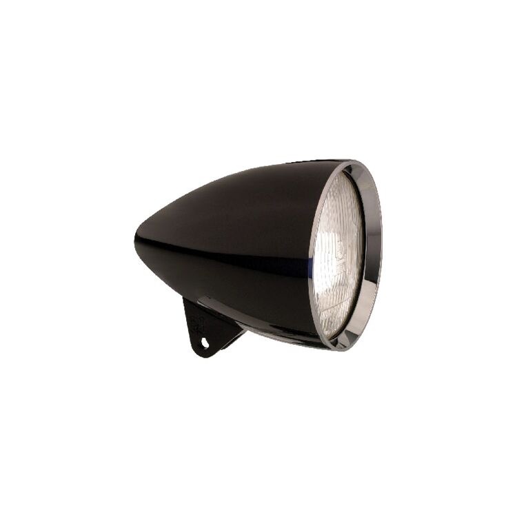 Headwinds 5 3/4″ Concours Rocket Headlight For Harley 1980-2010