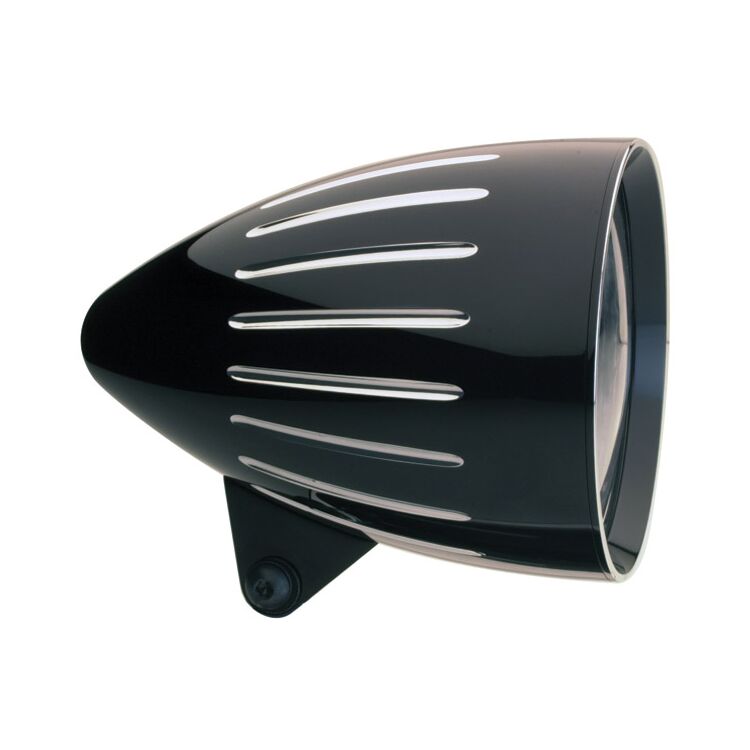 Headwinds 5 3/4" Revolver Concours Rocket Headlight Housing For Harley 1980-2010