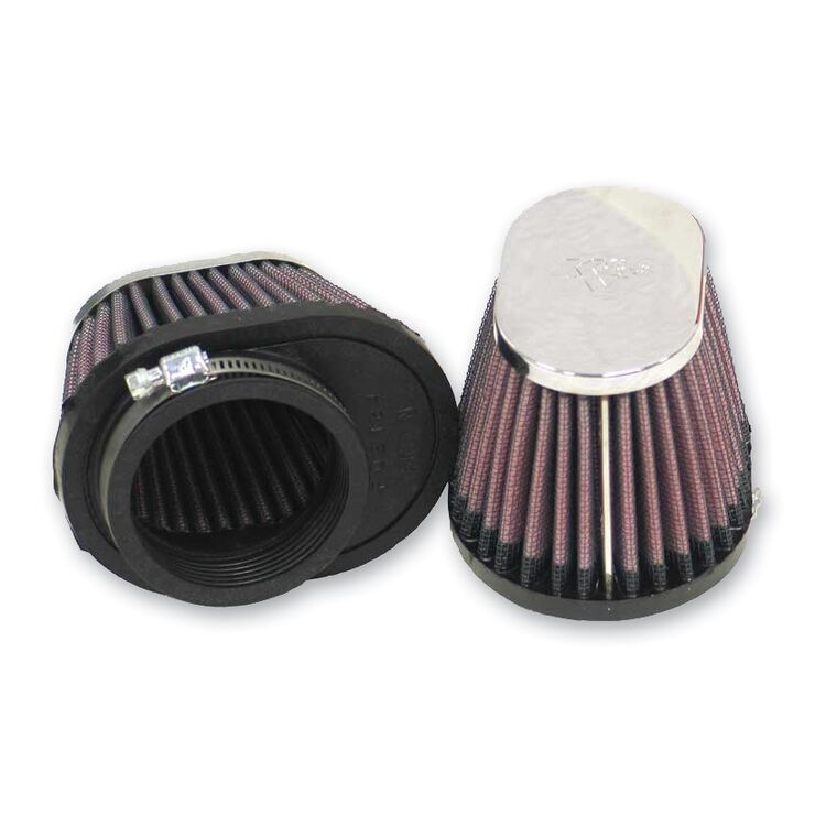 K&N Clamp-On Air Filter Honda / Kawasaki / Suzuki / Yamaha 1976-1988