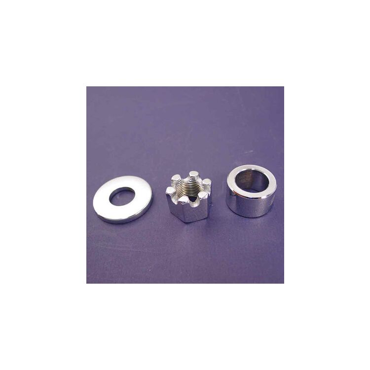 Colony Rear Axle Spacer And Nut Kit For Harley Sportster 1986-1999
