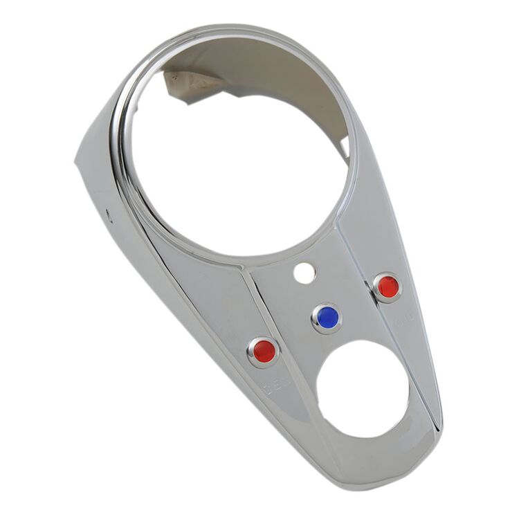 Drag Specialties Three-Light Dash Cover For Harley FL 1963-1967