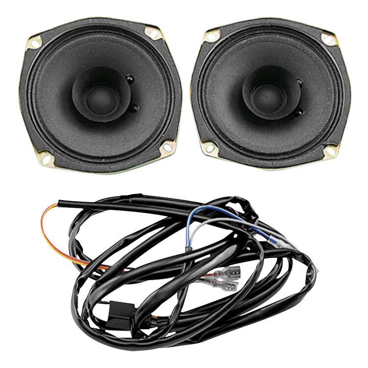 Show Chrome Front 4 1/2" OEM Replacement Speakers Honda Gold Wing 2001-2025