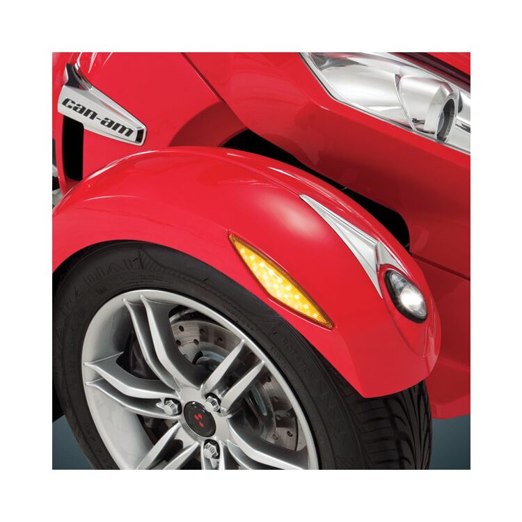 Show Chrome Contoured LED Marker Lights Can-Am Spyder 2008-2019