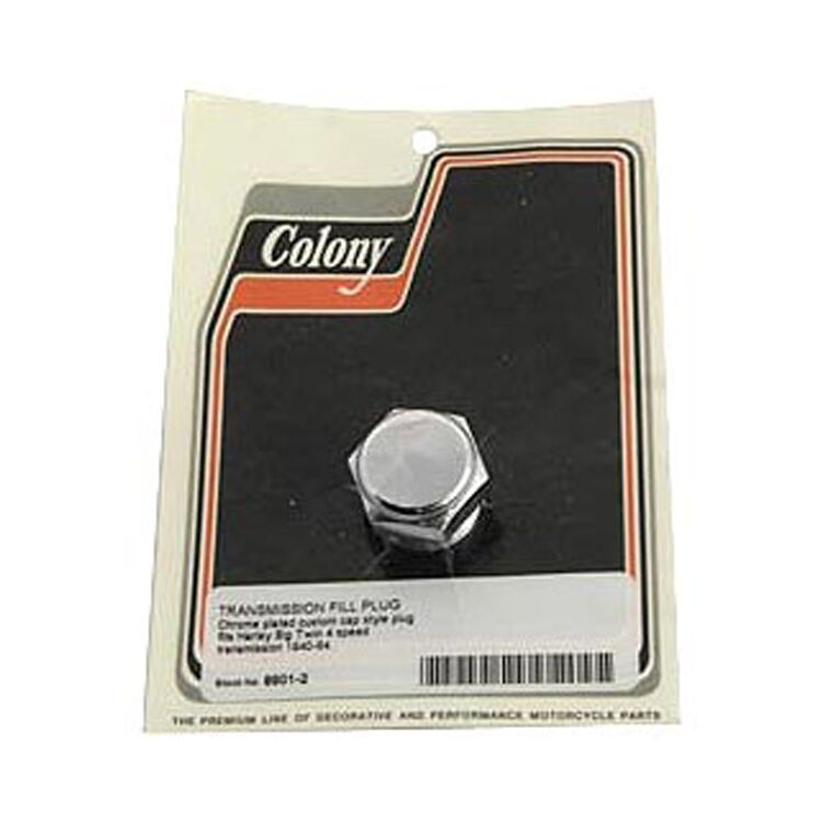 Colony Custom 4 Speed Transmission Filler Plug For Harley Big Twin 1940-1984
