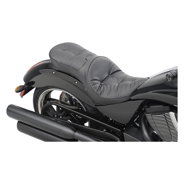 Drag Specialties Low-Profile Touring Seat Victory King Pin / Gunner / Vegas / High-Ball  2003-2017