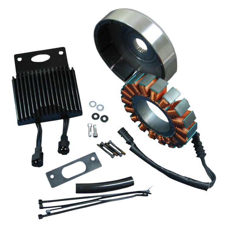 Cycle Electric 90 Series 56 Amp Three Phase Charging Kit For Harley Air-Cooled Touring 2014-2016