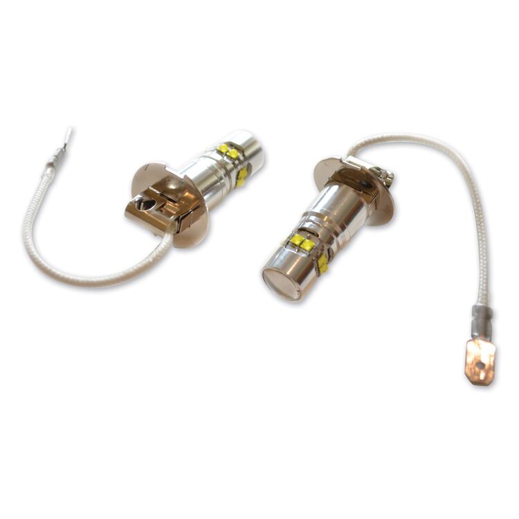 PathfinderLED Hi-Powered H3 LED Passing Lamp Bulb For Harley Softail / Touring