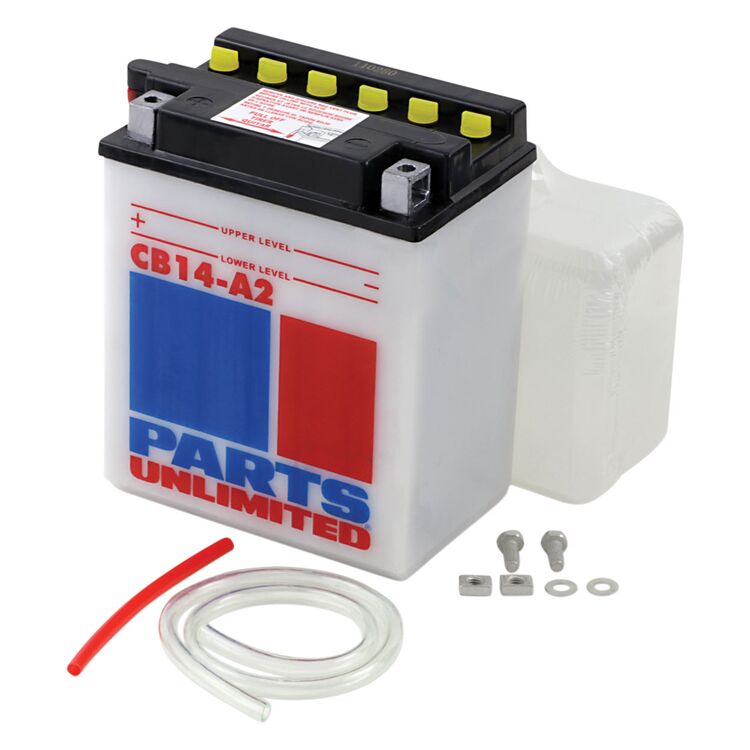 Parts Unlimited Heavy Duty Battery Kit Honda Interceptor / Magna 1982-2003