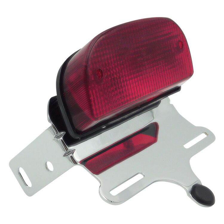 Milwaukee Twins Custom Fat Bob Taillight Kit For Harley Softail 1984-1999