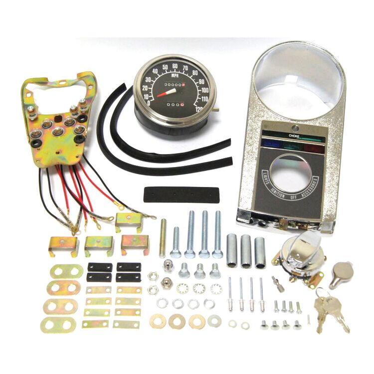 J&P Cycles Die-Cast Fat Bob Dash Kit For Harley FL FX 1958-1984