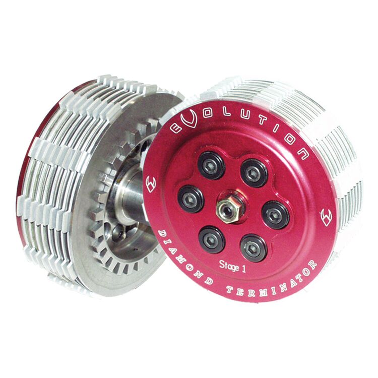 Evolution Industries Diamond Terminator Stage 1 Clutch Kit For Harley 1990-1997