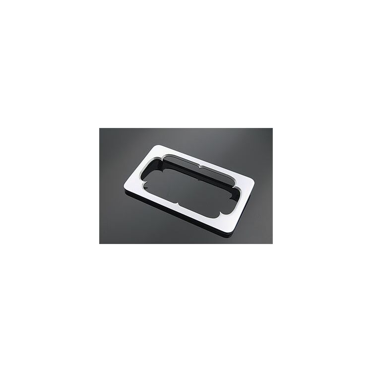 V-Twin Mfg. Rectangular Billet License Plate Frame