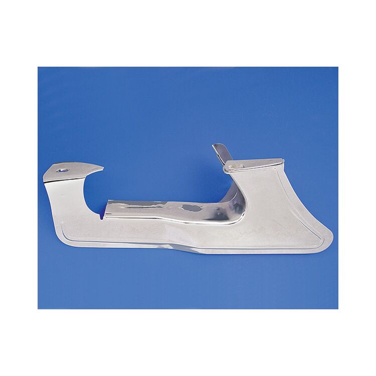 V-Twin Mfg. Chrome Lower Belt Guard For Harley FXR 1985-1992