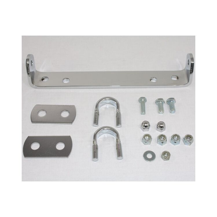 V-Twin Mfg. Front Highway Bar Lower Mounts For Harley FX 1972-1999