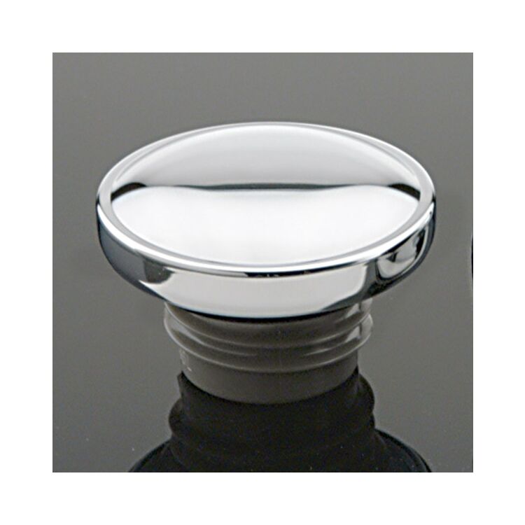 Milwaukee Twins Replacement Stock Style Left Side Gas Cap For Harley Softail 1988-1999