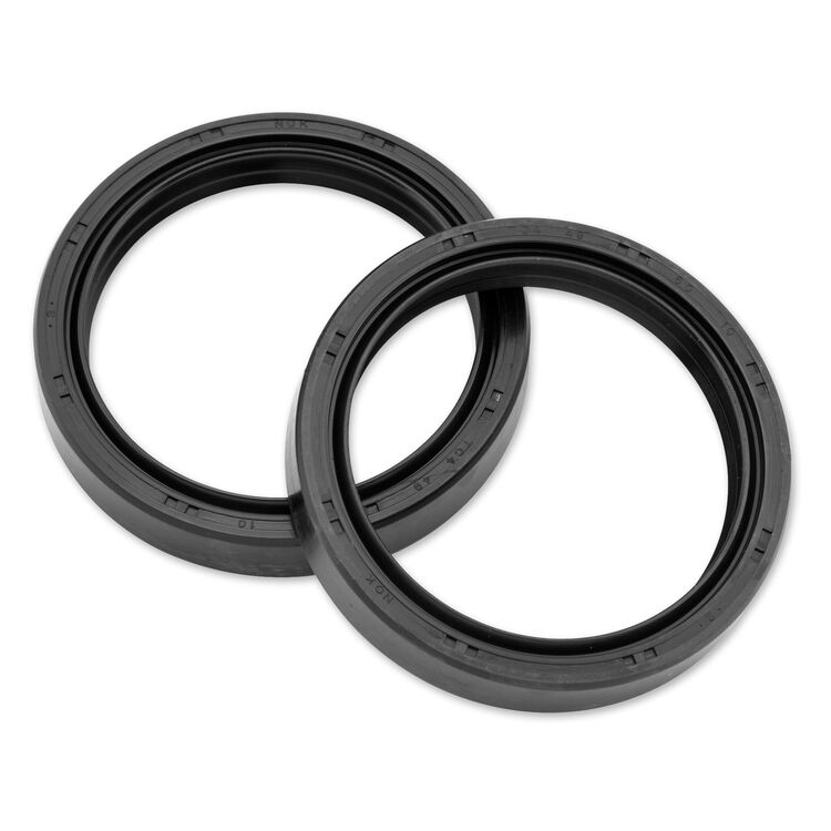 BikeMaster Replacement 49mm Fork Seals For Harley 2002-2026