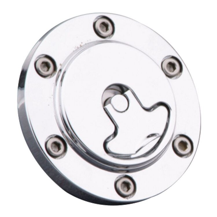 J&P Cycles Aircraft Style Screw-In Gas Cap For Harley 1996-2026