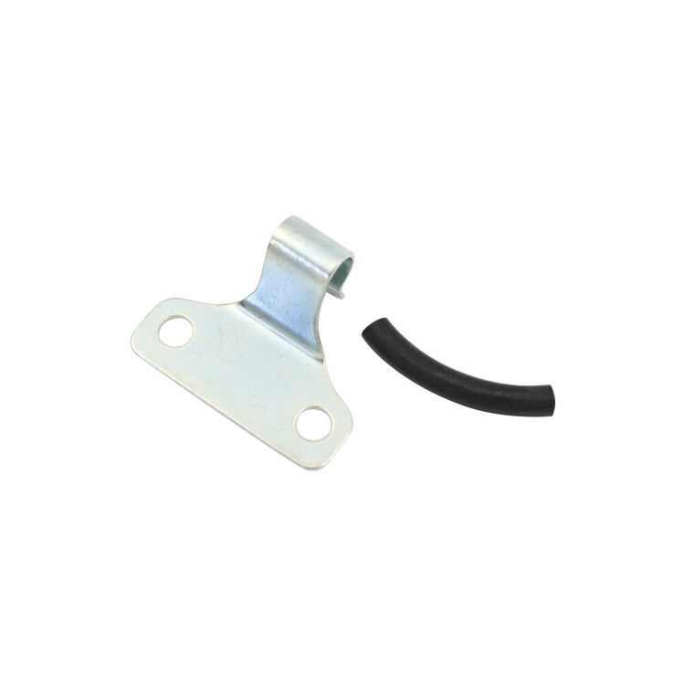 V-Twin Mfg. Brake Line Support Bracket For Harley Touring 1970-1984